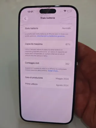 iPhone 15 Pro Max 256GB Grigio Siderale