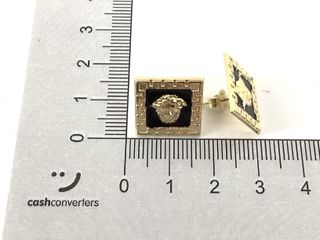 pendientes oro 18k con onix