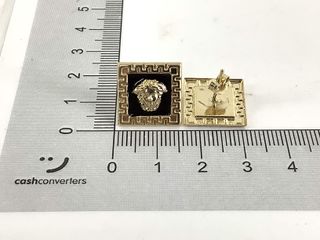 pendientes oro 18k con onix