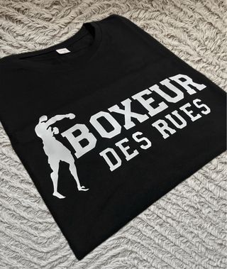 Camiseta Boxeur Des Rues Negra