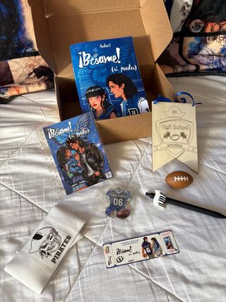 Caja literaria ¡Bésame! (Si puedes)