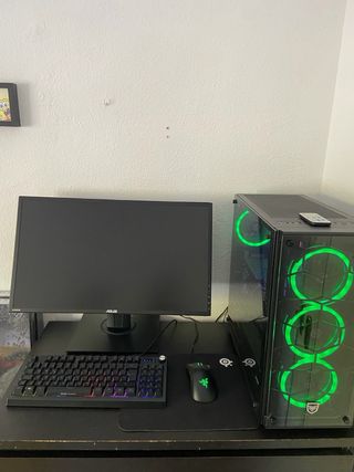 PC Gaming Completo + Monitor y Periféricos
