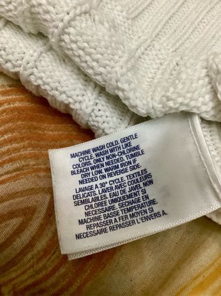 Gilet vintage Polo Ralph Lauren bianco