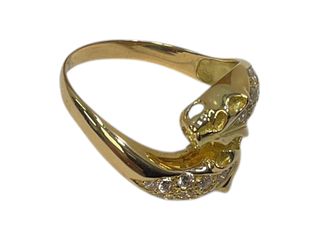 anillo oro 18k