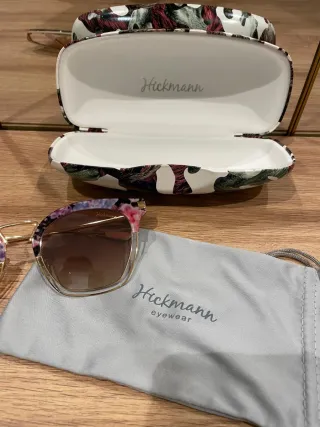 Gafas de sol grandes mujes, Hickmann doradas rosa
