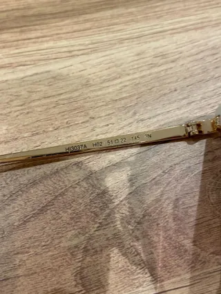 Gafas de sol grandes mujes, Hickmann doradas rosa