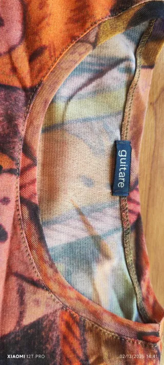 Blusa mujer estampada multicolor