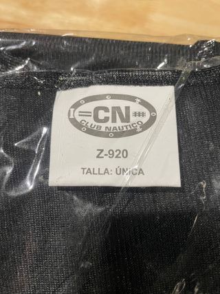 Lote 9 chalecos negros reflectantes