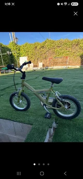 Bicicleta Infantil Jockey 12 Verde Militar