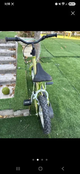 Bicicleta Infantil Jockey 12 Verde Militar
