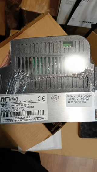 Inversor Frecuencia VFD 0.75-2.2kW 220V