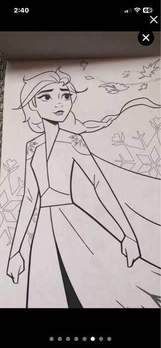 Puzzle Frozen y Cuadernos de Pintar