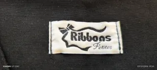 Vestido negro largo. Con lazo en la espalda