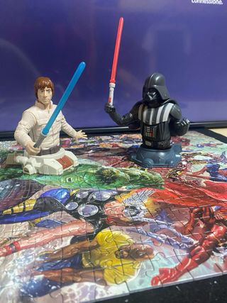 Set Kinder Star Wars Luke Skywalker Darth Vader