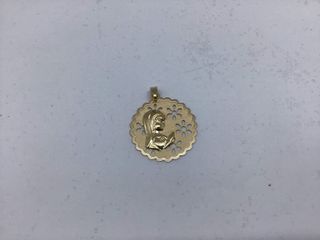 medalla oro 18k