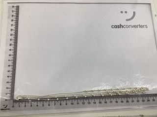 collar plata 925mm con piedra con perla 22.5cm