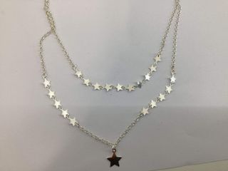 collar plata 925mm 22cm