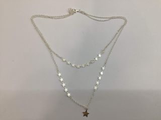 collar plata 925mm 22cm