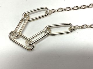 cadena plata 925mm 22cm