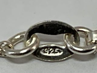 cadena plata 925mm 22cm
