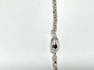 cadena plata 925mm 22cm