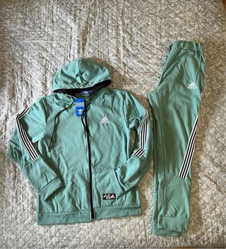 Chándal Adidas Verde Hombre