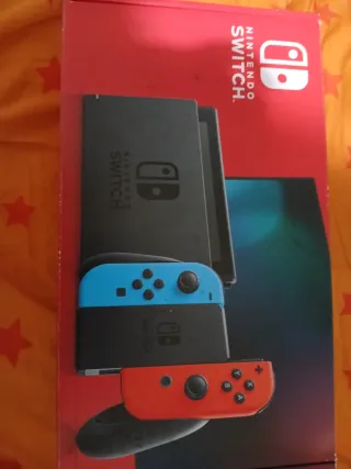 Nintendo Switch + funda + caja OFERTA