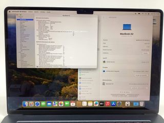 portatil apple apple macbook air m3 8-core 4.0 15 (10gpu) (2024) (a3114)