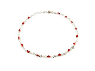 pulsera plata 925mm con piedra