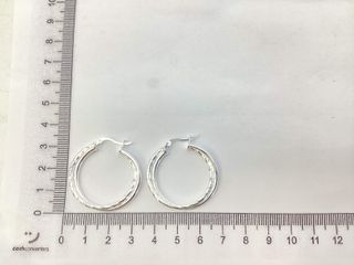 argollas plata 925mm