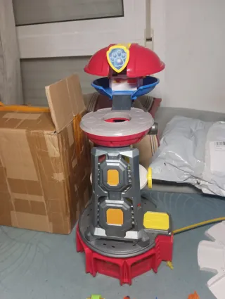 Fuerte Paw Patrol con vehículos