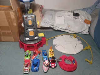 Fuerte Paw Patrol con vehículos