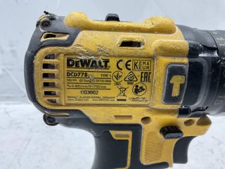 taladro a bateria dewalt dcd778