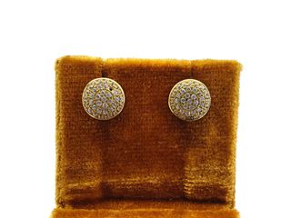 pendientes plata 925mm con piedra con circonita