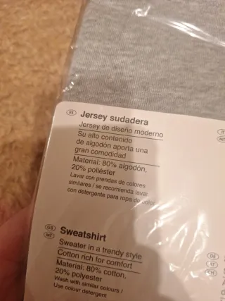 Jersey Sudadera Felpa LIVERGY Talla L
