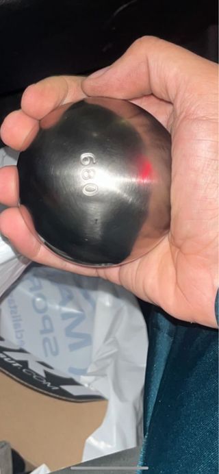 Bolas metálicas 680 75 semi nueva obut RCX pocouso