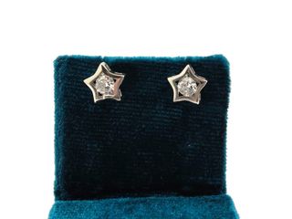 pendientes plata 925mm con piedra con circonita