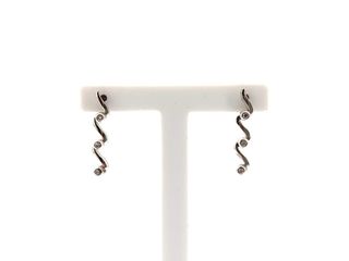 pendientes oro 18k con piedra con diamante