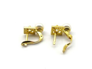 pendientes plata 925mm con piedra con circonita