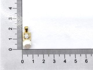 colgante plata 925mm con piedra con circonita