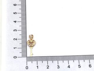 colgante oro 18k con circonita