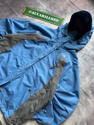 Chaqueta The North Face Azul y Gris