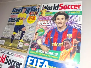 4 revistas messi fc barcelona argentina