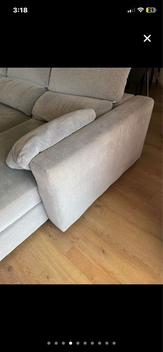 Sofá Cama Beige/Gris