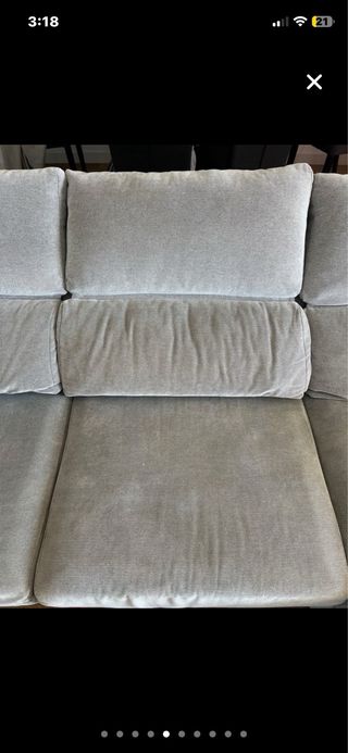 Sofá Cama Beige/Gris