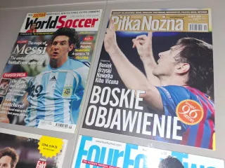4 revistas messi fc barcelona argentina