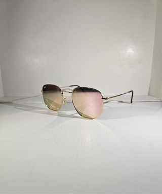 Occhiali Ray Ban Hexagonal Oro Rosa