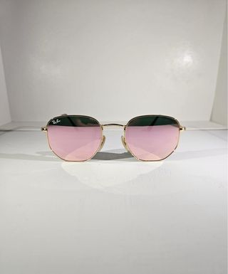 Occhiali Ray Ban Hexagonal Oro Rosa