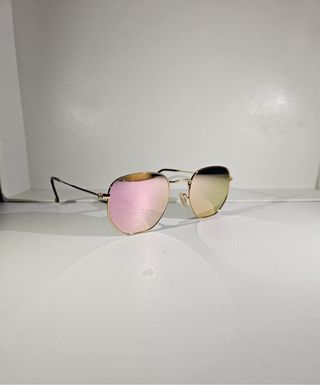 Occhiali Ray Ban Hexagonal Oro Rosa