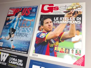 4 revistas messi fc barcelona argentina
